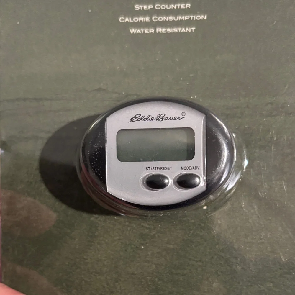 Eddie Bauer Green Essential Pedometer